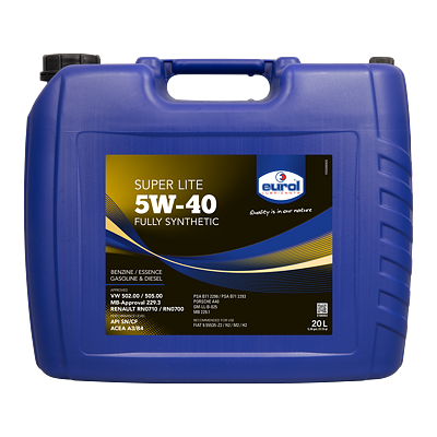 EUROL SUPER LITE 5W-40 20L