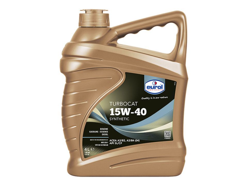 EUROL TURBOCAT 15W-40 4L
